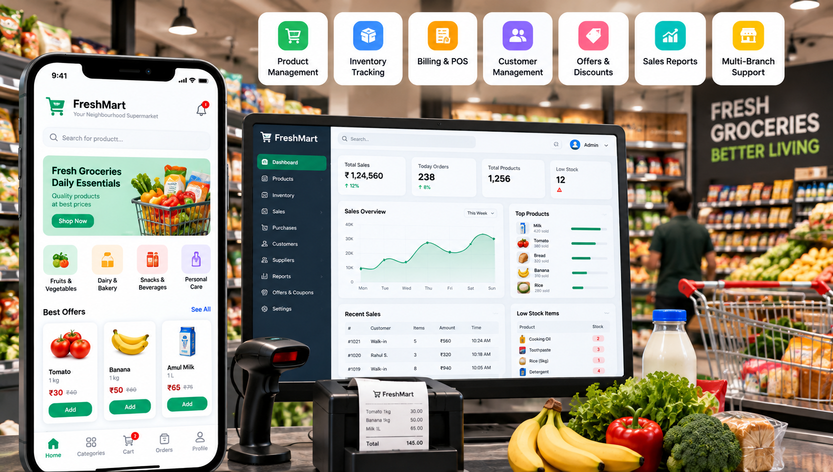 Supermarket Management System